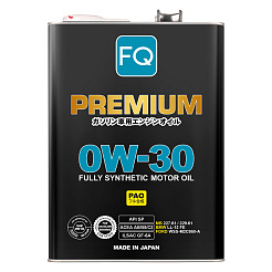 Масло моторное FQ 0W-30 SP/GF-6A/A5/B5/C2 FULLY SYNTHETIC (PAO), 4л