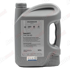 Масло моторное синтетическое Volkswagen Special G 5W-40, 5л